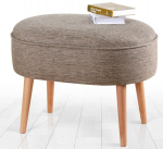 Tumba Hanah Home Timoon 209FLF1202, hele pruun v., 44 cm x 63 cm x 47 cm