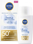 P&auml;ikesekaitsevedelik Nivea Sun Triple SPF50, 40 ml