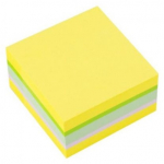 Kleepuvad m&auml;rkmelehed D.Rect Cytrus 325281, 7.5 cm x 7.5 cm, 400 tk, kollane v.