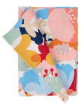 Piklik laudlina ristk&uuml;likukujuline Home4you Nordic Flower, mitmev&auml;rviline, 43 x 116 cm