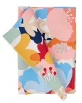 Piklik laudlina ristk&uuml;likukujuline Home4you Nordic Flower, mitmev&auml;rviline, 43 x 116 cm