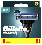 Žiletitera Gillette Mach 3, 8 tk