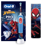 Elektriline hambahari Oral-B Pro Kids 3+ Spiderman, sinine v./valge v./punane v.