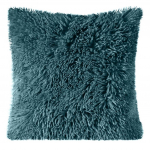 Dekoratiivpadjap&uuml;&uuml;r Lettie JRC-02, t&uuml;rkiissinine, 40 cm x 40 cm