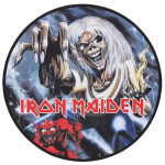 Hiirematt Subsonic Iron Maiden Number Of The Beast, 30 cm x 30 cm x 0.3 cm, sinine v./must v./punane v.