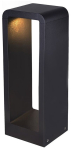 Vabalt seisev v&auml;lisvalgusti CristalRecord, 9W, LED, IP65, antratsiit v., 10.8 cm x 30 cm