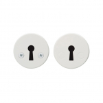 Ukse lukuaugu kate Abloy 001 A 62006 FE/JVA 25 62006, valge v.