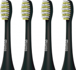 Elektrilise hambaharja otsik 4Swiss Daily Clean, must v., 4 tk