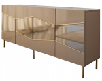 Kummut Kalune Design Nice, kuldne v./pronksiv&auml;rvi v., 80 cm x 180 cm x 40 cm