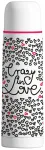 Termos Ambition Crazy In Love, 0.5 l, valge v./must v./punane v.