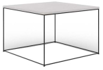 Kohvilaud ADRK Roni, must v./hall v., 65 cm x 65 cm x 37 cm