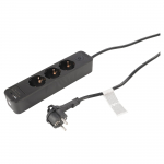 Pikendusjuhe, 3 x 1,5 mm&sup2;, 1.5 m, 3 pesa