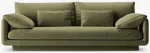 Diivan Micadoni Torino MIC_3S_184_F1_TORINO6, roheline v., 220 x 103 cm x 83 cm