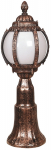 Vabalt seisev v&auml;lisvalgusti Opviq BSU-68203-BKR-KOP, 60W, E27, IP65, pruun v., 26 cm x 60 cm