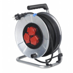 Pikendusjuhe trumlil AS-Schwabe, 3G1.5, 25 m, IP44, 3 pesa