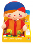 Riidest nukk K's Kids 2in1 Dress Up, 38 cm, mitmev&auml;rviline