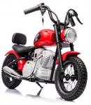 Laste elektriline mootorratas Lean Cars A9902, punane v.