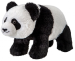 Pehme m&auml;nguasi panda Wild Planet All About Nature, valge/must, 25 cm