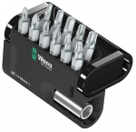 Otsikute komplekt Wera Metal 1, TX15, 25 mm, 1/4"