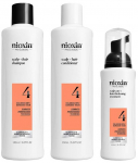 Juuksehoolduse komplekt Nioxin System 4 Kit 150ml+150ml+50ml, 3 tk