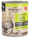 M&auml;rg koeratoit Wiejska Zagroda Duck With Pear, pardiliha, 0.8 kg