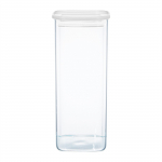 Kuivaine konteiner Ambition Slim 67583, 1.8 l, l&auml;bipaistev v./valge v.