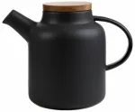 Teekann koos kurnaga Homla Poline 875576, 1.5 l, pruun v./must v.