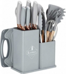 K&ouml;&ouml;giriistade komplekt Elitehoff E-6070, 33 cm, hall v., 19 tk