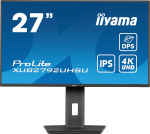 Monitor Iiyama ProLite XUB2792UHSU-B6, IPS LED, 60 Hz, 4K UHD, 27"