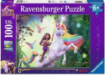 Pusle Ravensburger Unicorn Academy, 36 cm x 49 cm, 100 tk, mitmev&auml;rviline