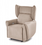 Allalastava seljatoega tugitoolid Leisure Furniture Gelato, beež v., 91 cm x 83 cm x 109 cm