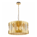 Kristall-l&uuml;hter lagi Milagro Ritz ML0395, E14, 12 x 40 W, kuldne v.