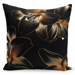 Dekoratiivpadjap&uuml;&uuml;r JMC-113, pruun/must/pruunikas, 40 cm x 40 cm