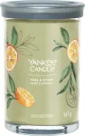 K&uuml;&uuml;nal, l&otilde;hna Yankee Candle Signature Sage & Citrus, 60 - 100 h, 567 g, roheline v.