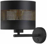 Valgusti seinale TK Lighting Tago 3210, E27, 1 x 15 W, must v. / must v.