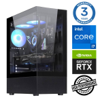 Statsionaarne arvuti Intop Intel Core i7-12700F, DDR5 32 GB, SSD 500 GB, NVIDIA GeForce RTX 5050 8 GB GDDR6