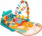 Tegevusmatt Toyz Zoo, 73 cm x 59 cm, sinine v./mitmev&auml;rviline