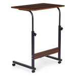 Arvutilaud reguleeritava k&otilde;rgusega ModernHome TH-LD-15, 60 cm x 40 cm, 65.5 - 89 cm, p&auml;hklipuu v.