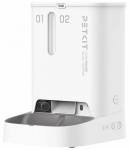 Automaats&ouml;&ouml;tur Petkit YumShare Dual-hopper 2, nutikas, 5 l, 29.28 cm x 24.73 cm x 36.19 cm, valge v.