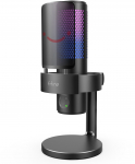T&ouml;&ouml;laua mikrofon Fifine A9 RGB, must v.