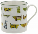 Tass Newill Dogs, valge v./mitmev&auml;rviline, 0.36 l