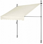 Terrassi katuse varikatuse komplekt MultiGarden, 2 x 1.88 m, beež v.
