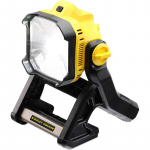Prožektor ilma liikumisandurita, liigutatav Stanley FatMax FMCL001B-XJ, 20 W, 650 - 1900 lm, 4000 &deg;K, IP20, must v./kollane v.