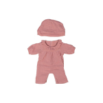 Riiete komplekt nukule Miniland Pyjamas, roosa v.