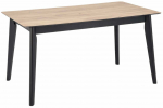 S&ouml;&ouml;gilaud pikendatav Gulian, tamm v./must v., 140 - 180 cm x 80 cm x 75 cm