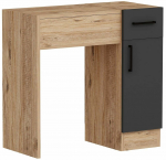 Tualettlaud Kalune Design İnci 550ARN2795, antratsiit v./atlantic pine v., 108.8 cm x 77 cm x 37.3 cm