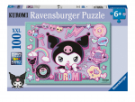 Pusle Ravensburger Kuromi 12004333, 23.1 cm x 33.5 cm, 100 tk, mitmev&auml;rviline