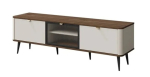 TV-kapp MN Marley REG12, kreemjasvalge/keskmine p&auml;hkel v., 160 cm x 40 cm x 52 cm