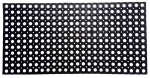 Uksematt Domoletti Rho 010, must v., 100 cm x 150 cm x 1.6 cm