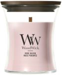 K&uuml;&uuml;nal, l&otilde;hna WoodWick Rose Blush, 15 - 30 h, 85 g, roosa v.